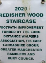Redisher Wood Steps Plaque